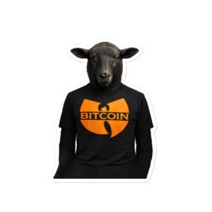 Black Sheep Bitcoin Clan Sticker